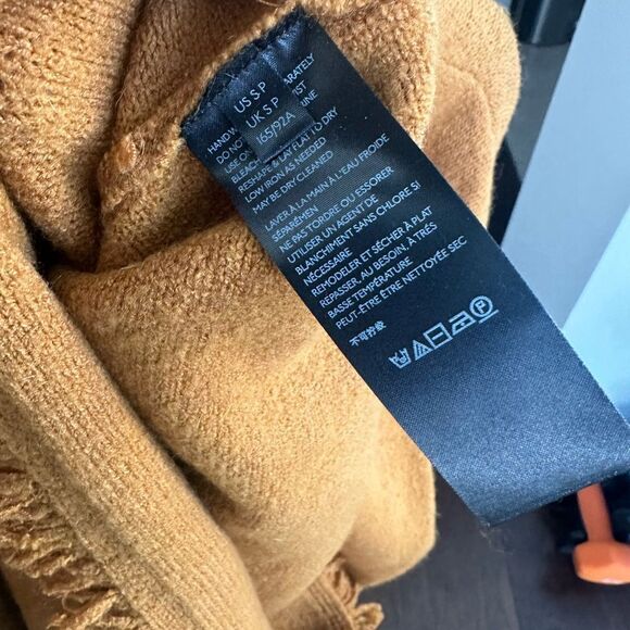 Anthropologie Joy Fringed V-Neck Sweater S - Picture 7 of 7